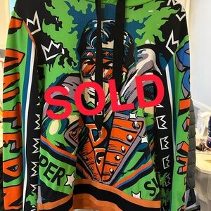 Original Dolce & Gabbana Multicolor Graphic Hoodie